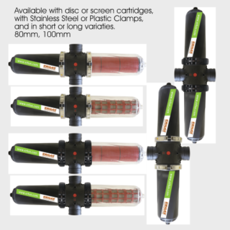 Double Plastic Filter BSPT Irrigation Filters 2
